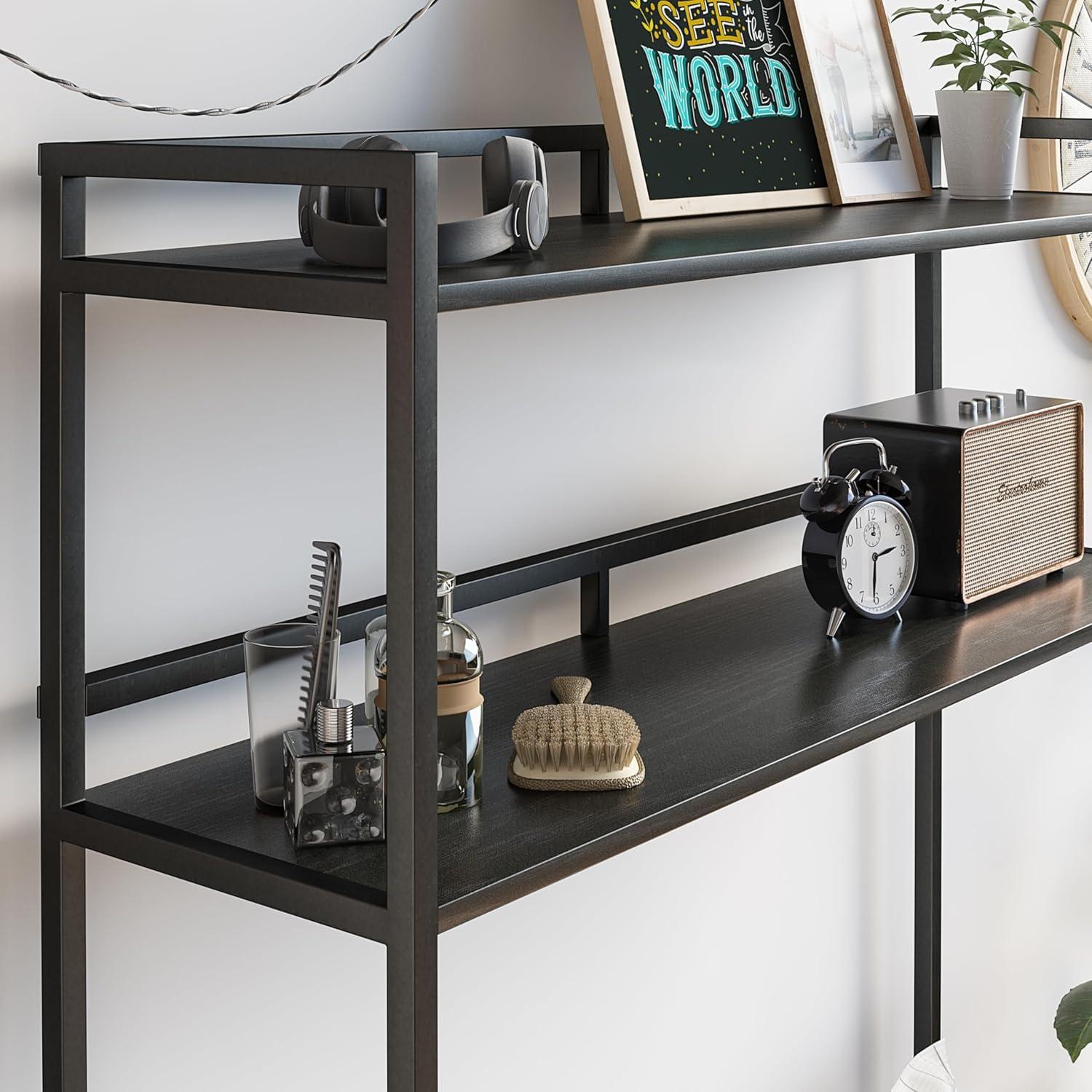 Novogratz Beverly Over-The-Bed Storage Shelves for Twin & XL Twin Beds