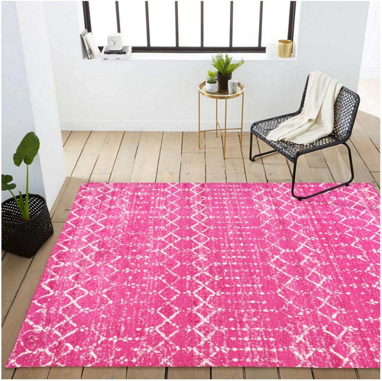 JONATHAN Y Moroccan inspired HYPE Boho Vintage Diamond Cream/Gray 3 ft. x 5 ft. Area Rug