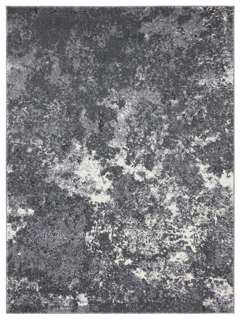 Luxe Weavers Beverly Collection Blue 8x10 Modern Abstract Area Rug
