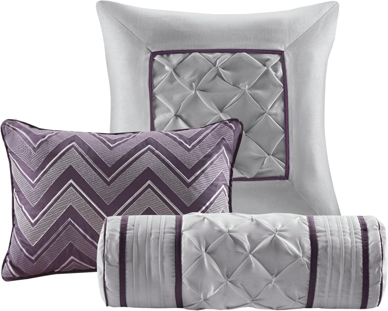 Madison Park Laurel 7 Piece Tufted Comforter Set