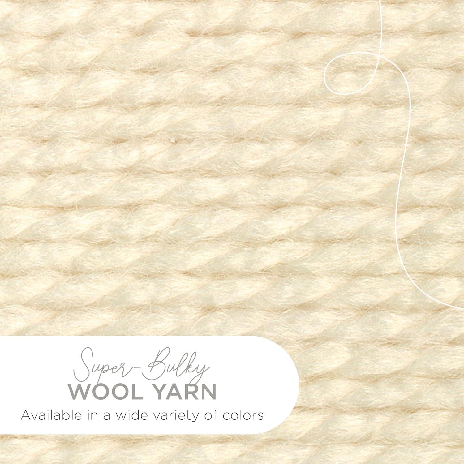 Lion Brand Yarns Wool Ease Thick & Quick Fisherman Yarn, 1 Each