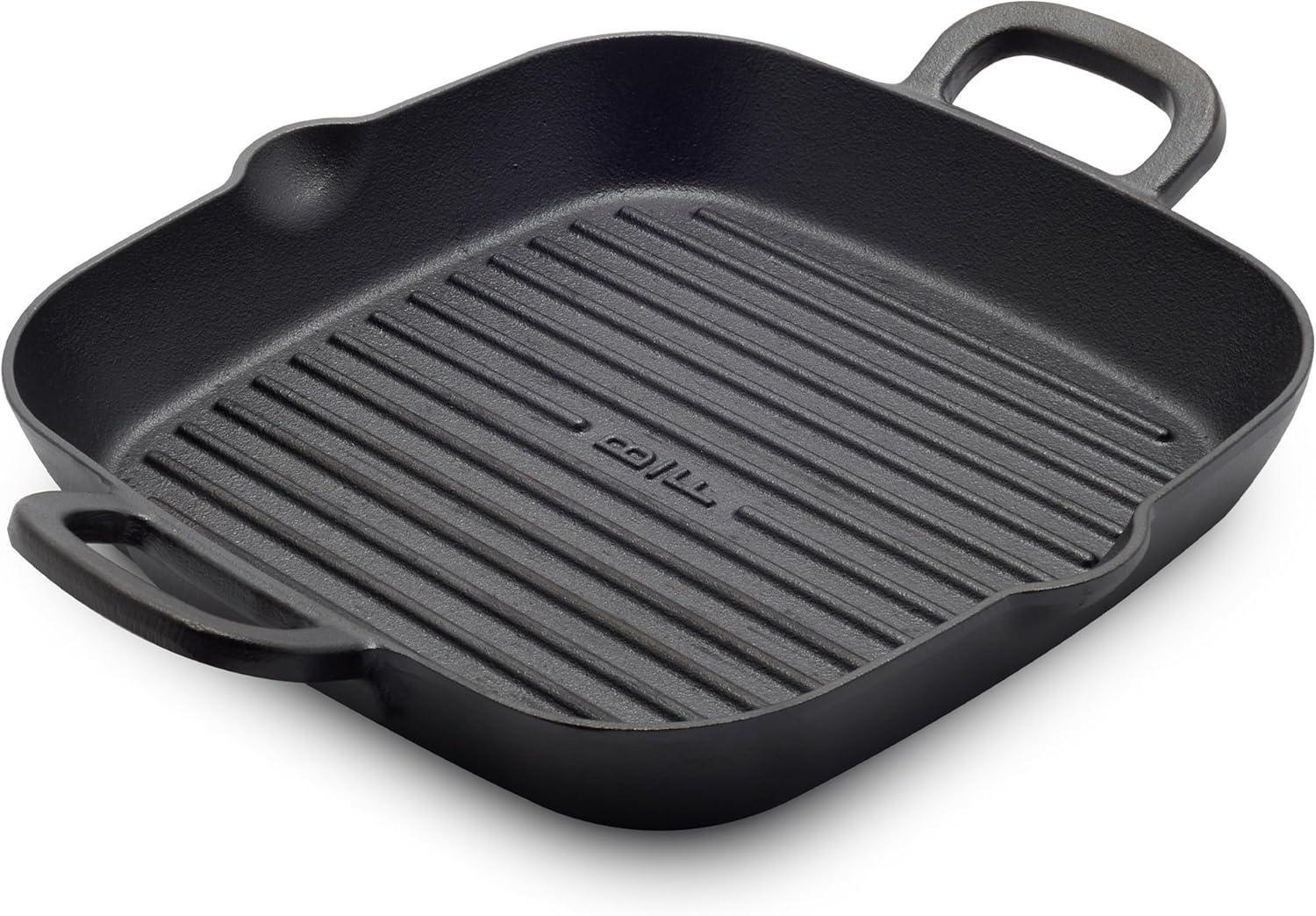 Bobby Flay by GreenPan 11” Cast Iron Square Grill Pan