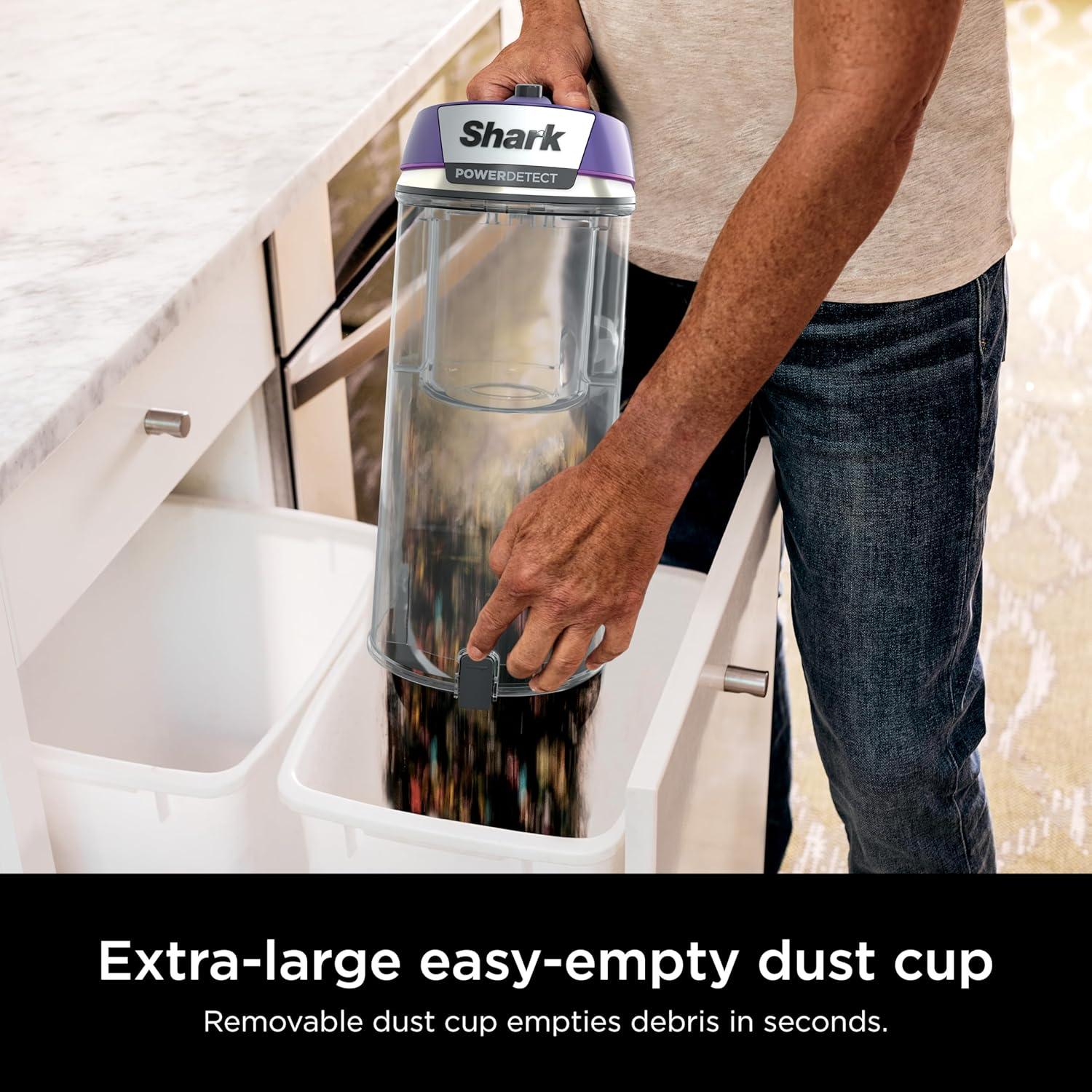 Shark ® POWERDETECT Upright Vacuum with DuoClean Detect Technology