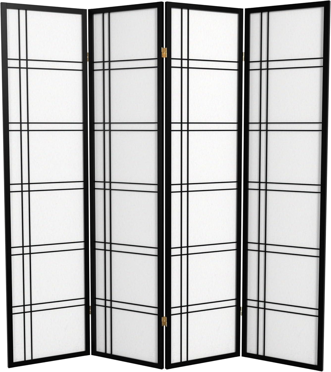 Latitude Run® 68'' W x 71.25'' H 4 - Panel Folding Room Divider