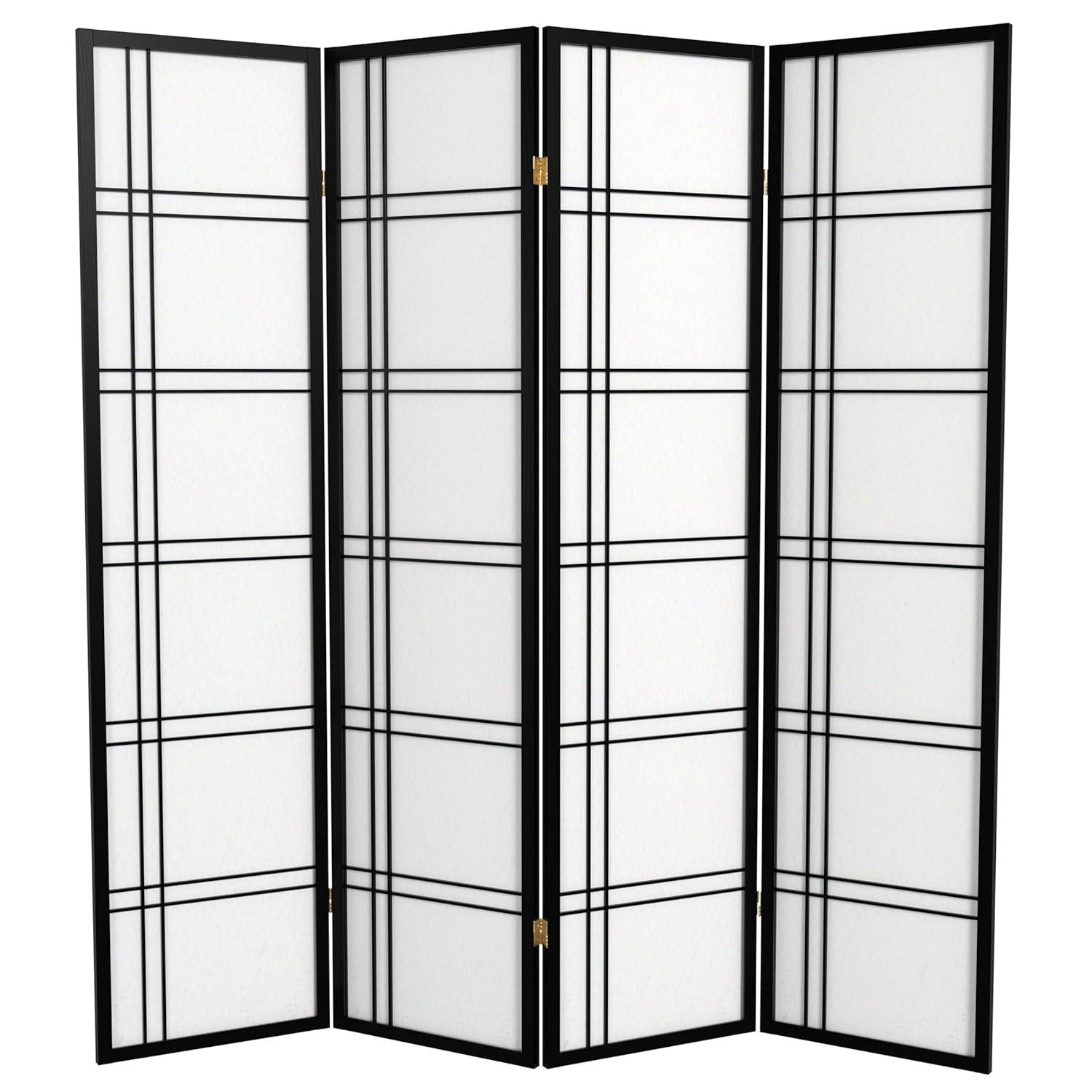 Latitude Run® 68'' W x 71.25'' H 4 - Panel Folding Room Divider