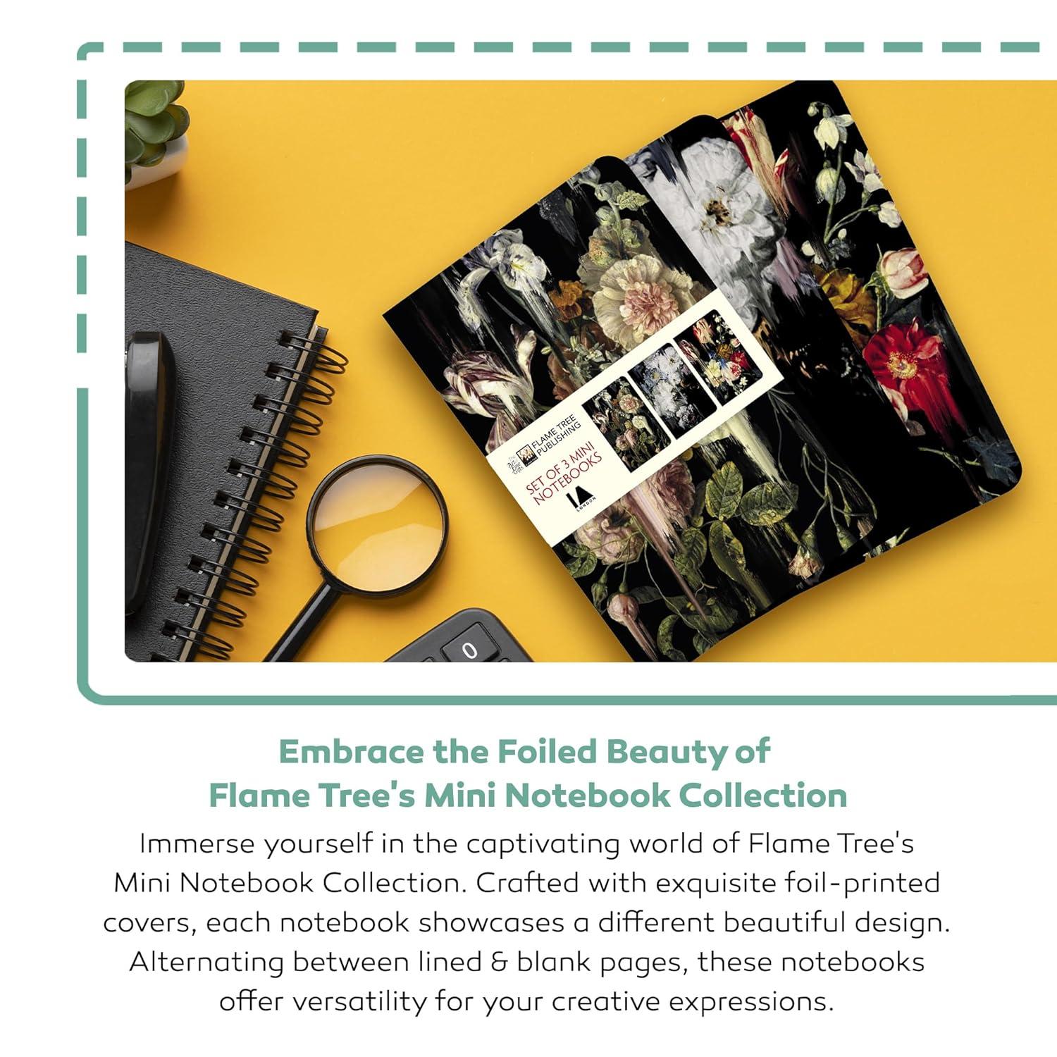 Mini Notebook Collections Claude Monet Set of 3 Mini Notebooks, (Hardcover)