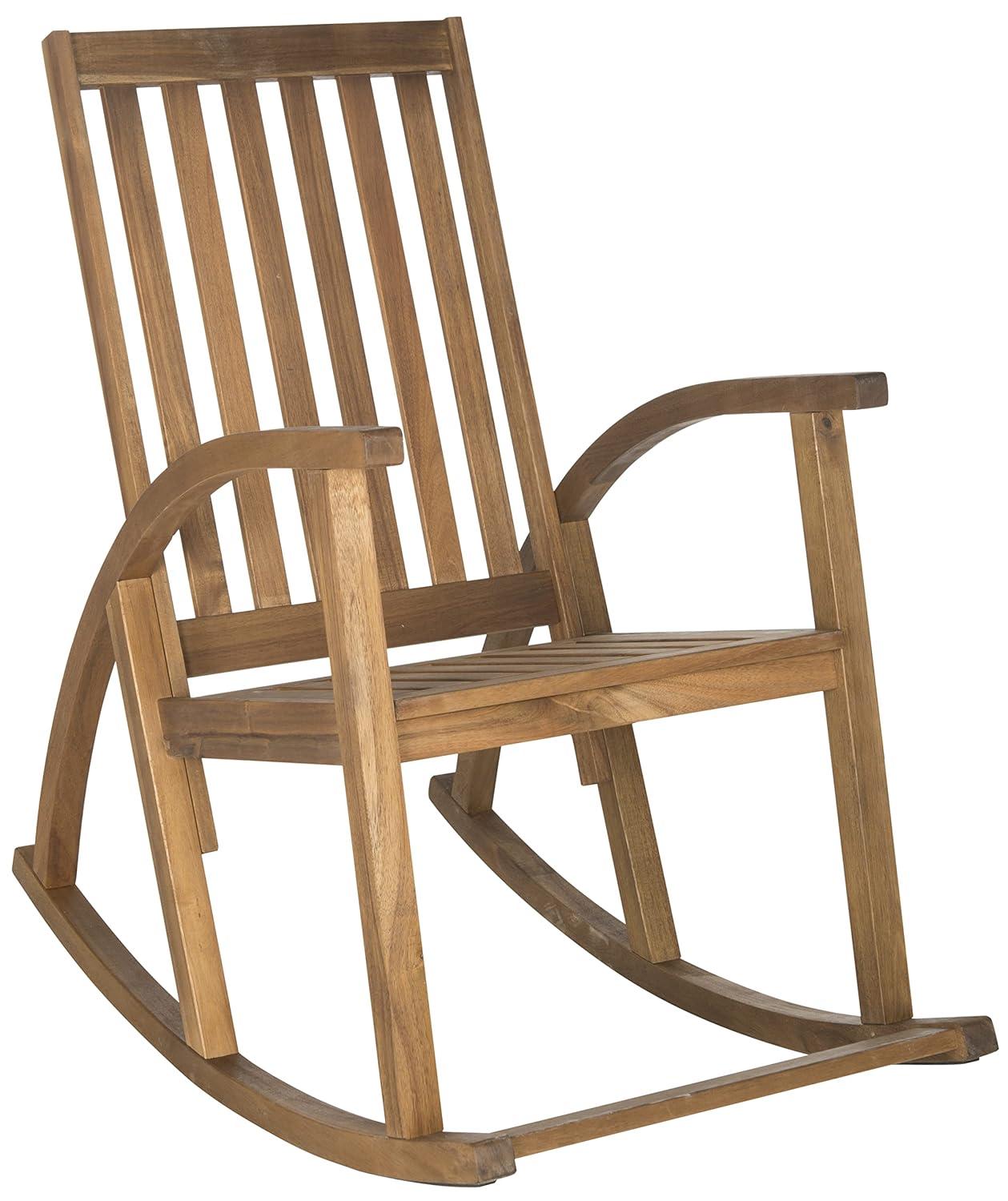 Clayton Rocking Chair Indoor/Outdoor - PAT7003 - Teak - Safavieh