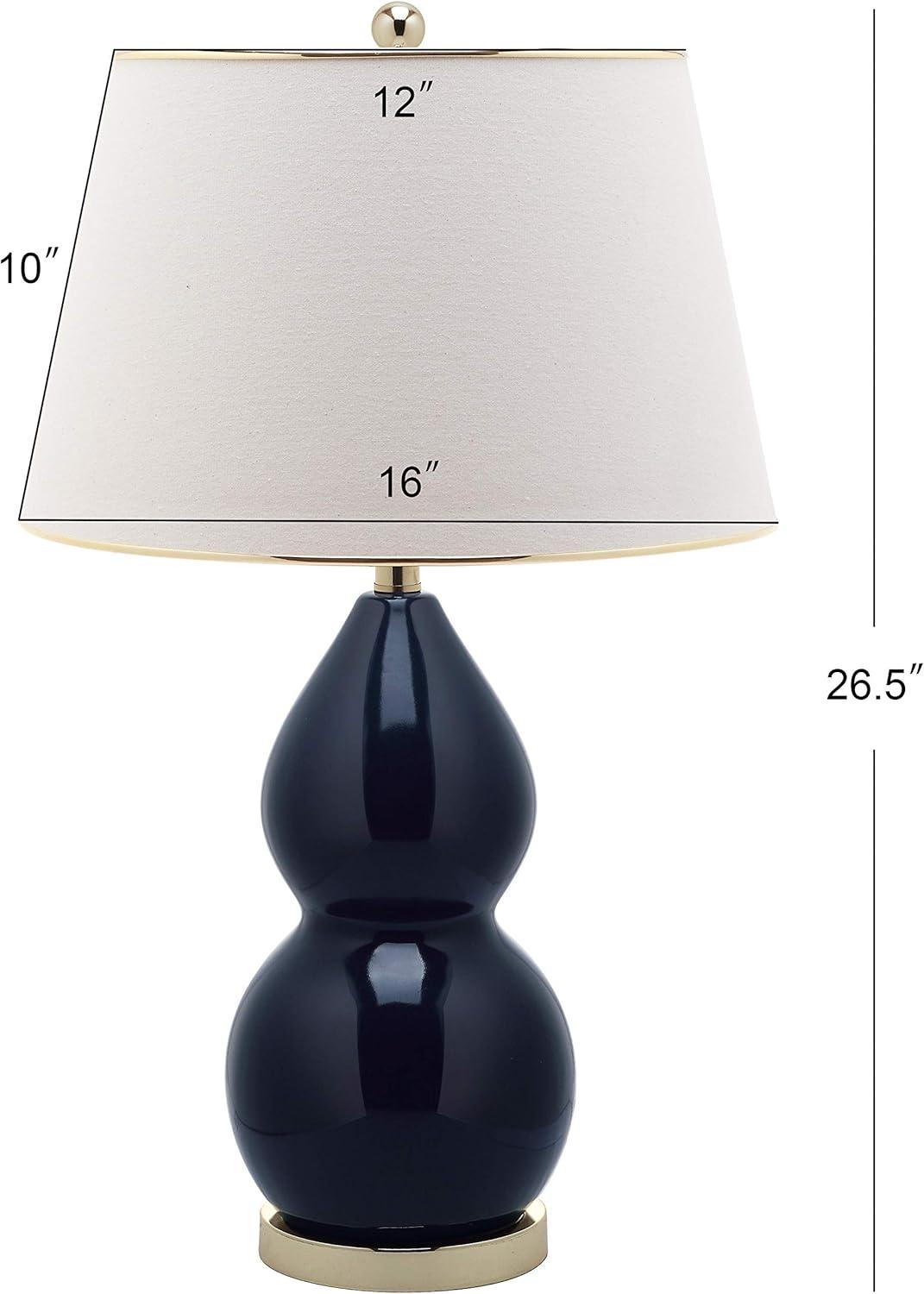 Everly Quinn Ceramic Table Lamp (Set of 2)