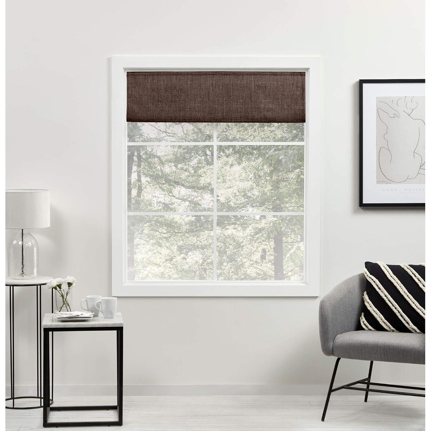 Amalgamated Textiles Exclusive Home Acadia 100% Blackout Roman Shade