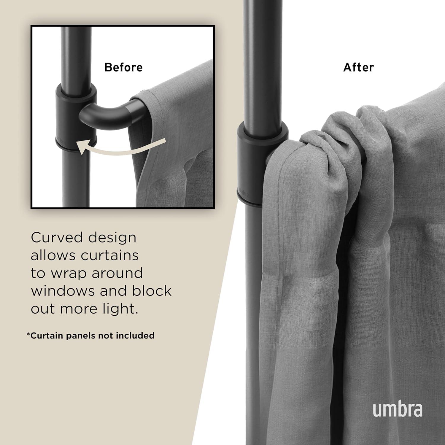 Umbra Anywhere Rod 36"x66" Black