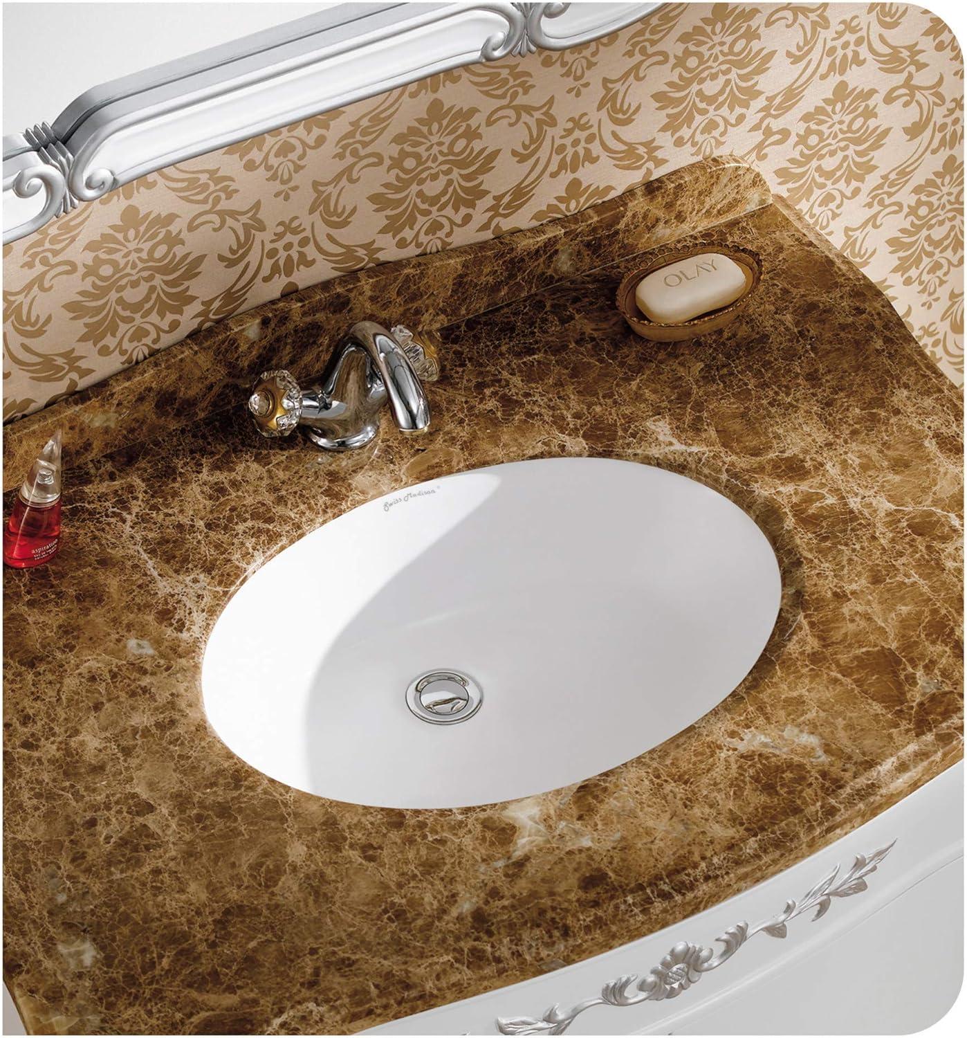 Monaco 19 Oval Under-Mount Bathroom Sink