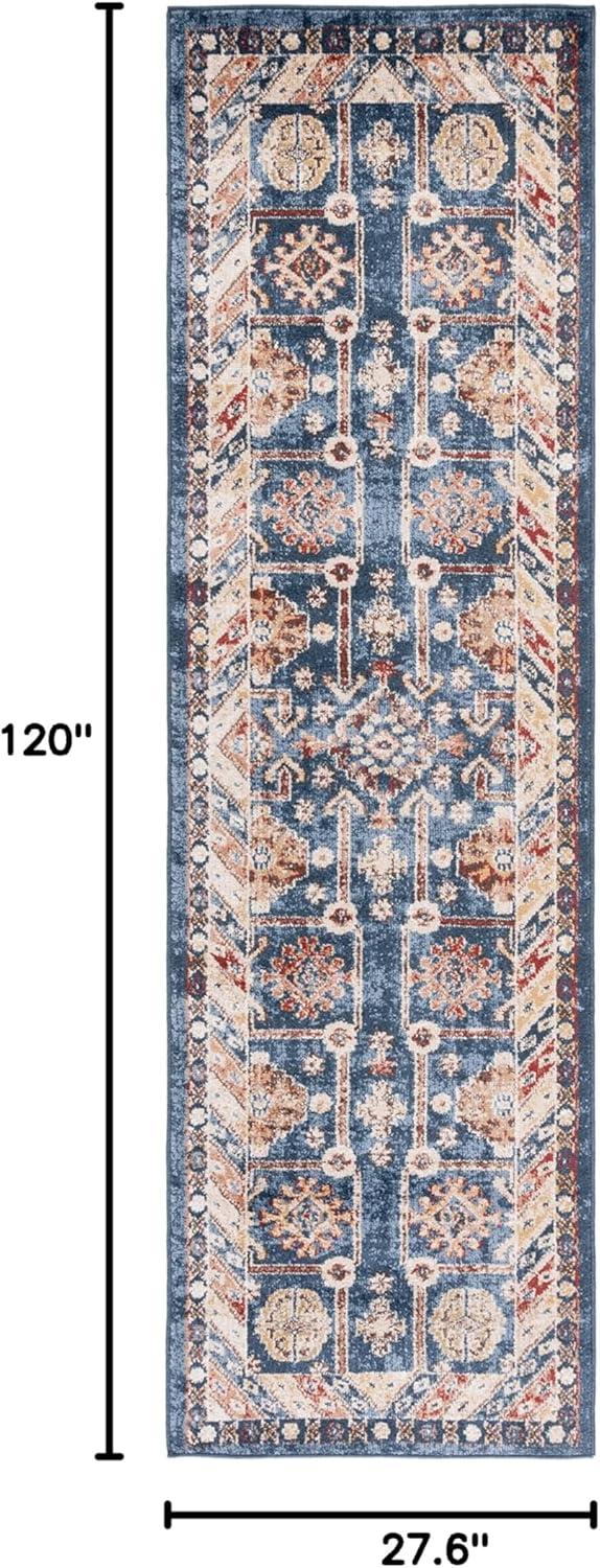 Royal Ivory 27'' Traditional Synthetic Runner Rug