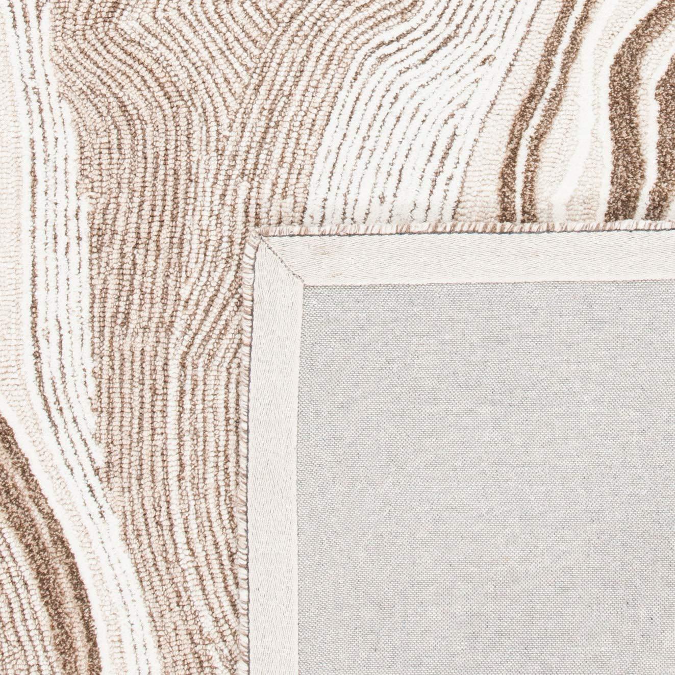 Safavieh Fifth Avenue Thiet 10 x 14 (ft) Tufted Wool Blue/Ivory Rectangular Indoor Geode Bohemian/Eclectic Area rug