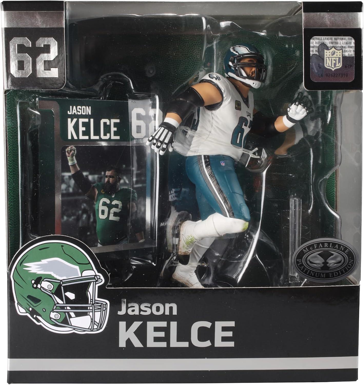 Jason Kelce Philadelphia Eagles Mcfarlane NFL Legacy Figures Chase