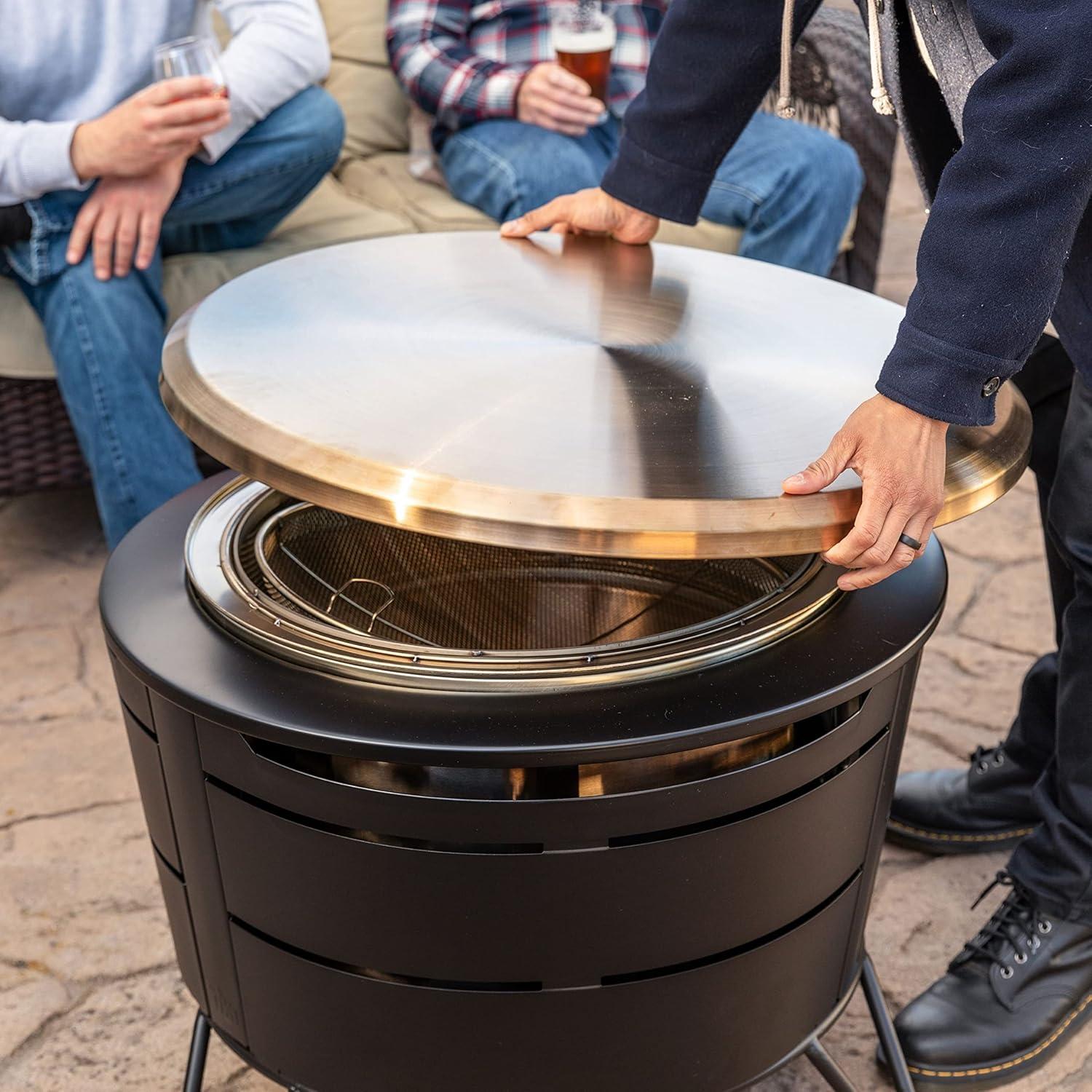 Tiki Reunion Fire Table Top Fire Pit Cover