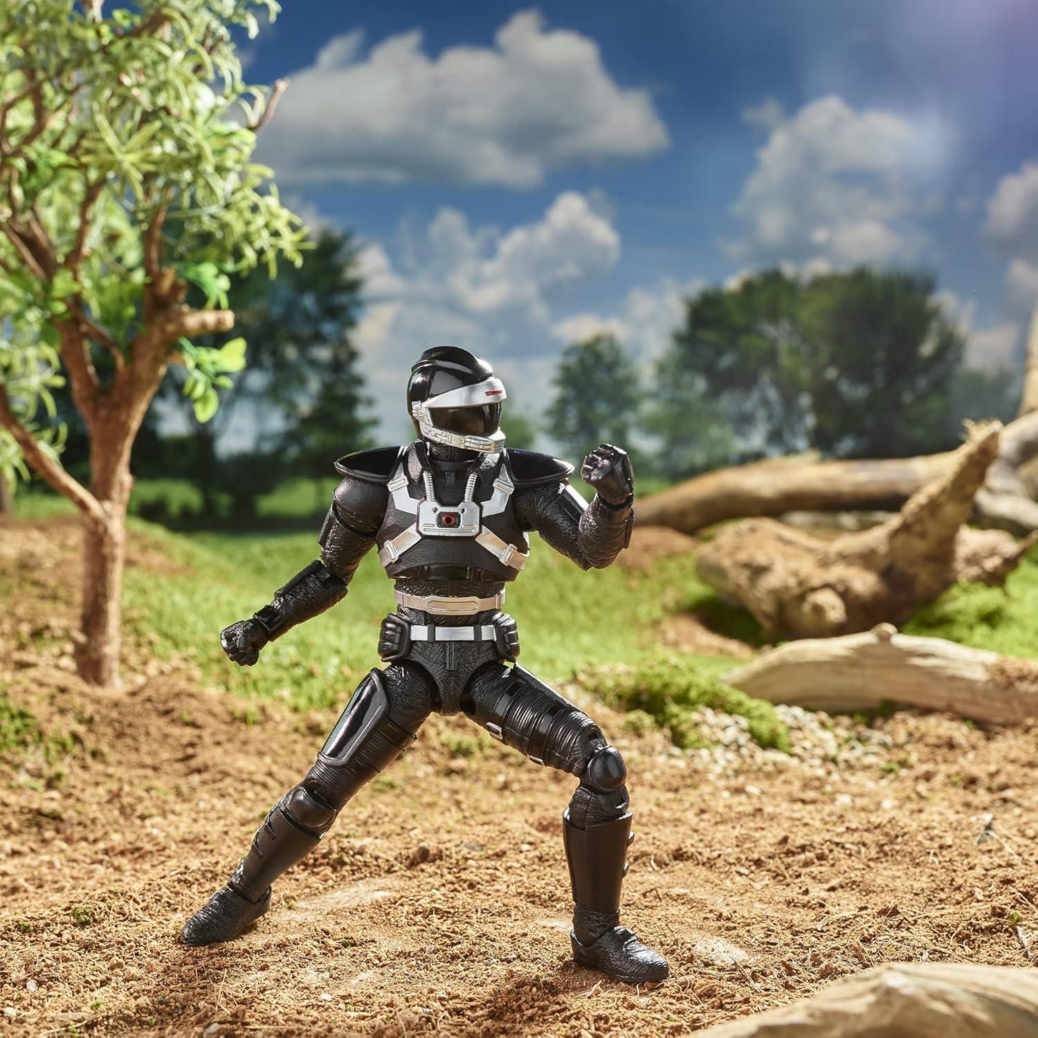 Power Rangers: Lightning Collection In Space Phantom Ranger Toy Action Figure for Boys and Girls (6”)