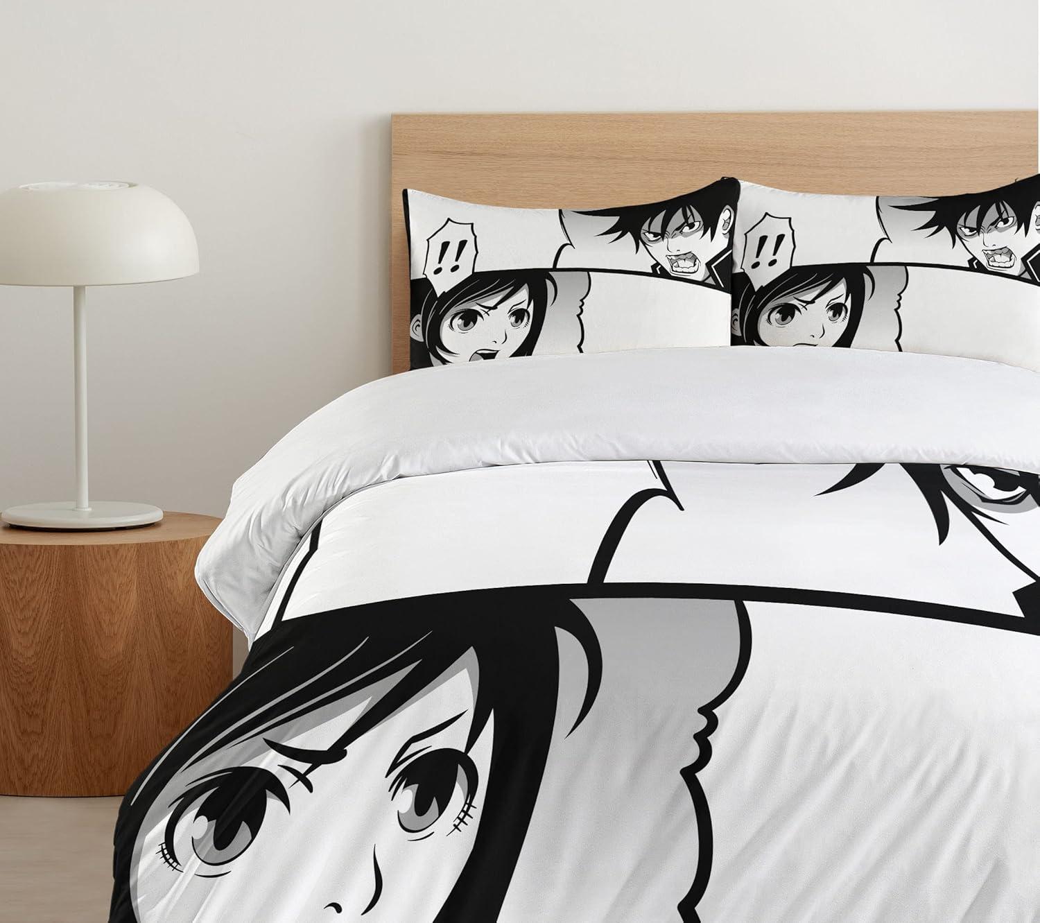 Anime Modern & Contemporary Duvet Cover Set