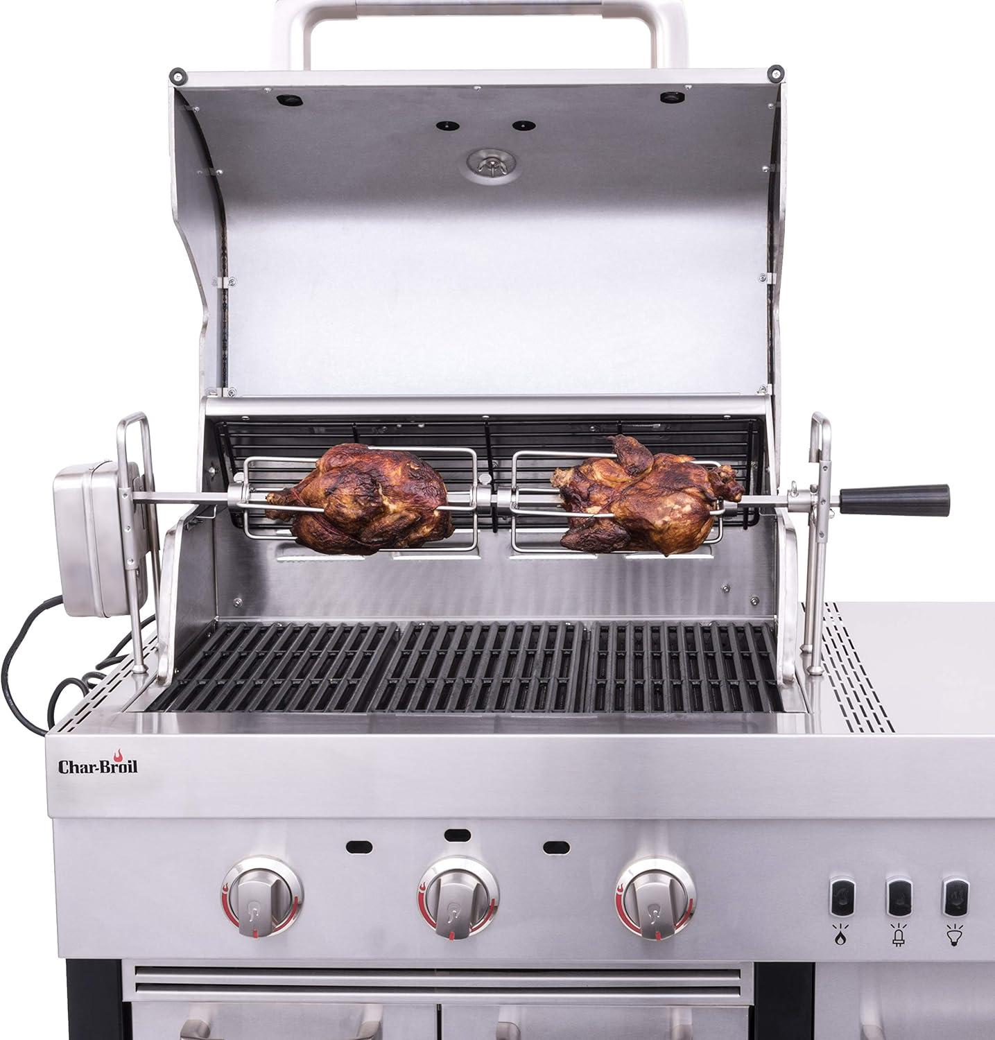 Charbroil Medallion Stainless steel Grill Rotisserie
