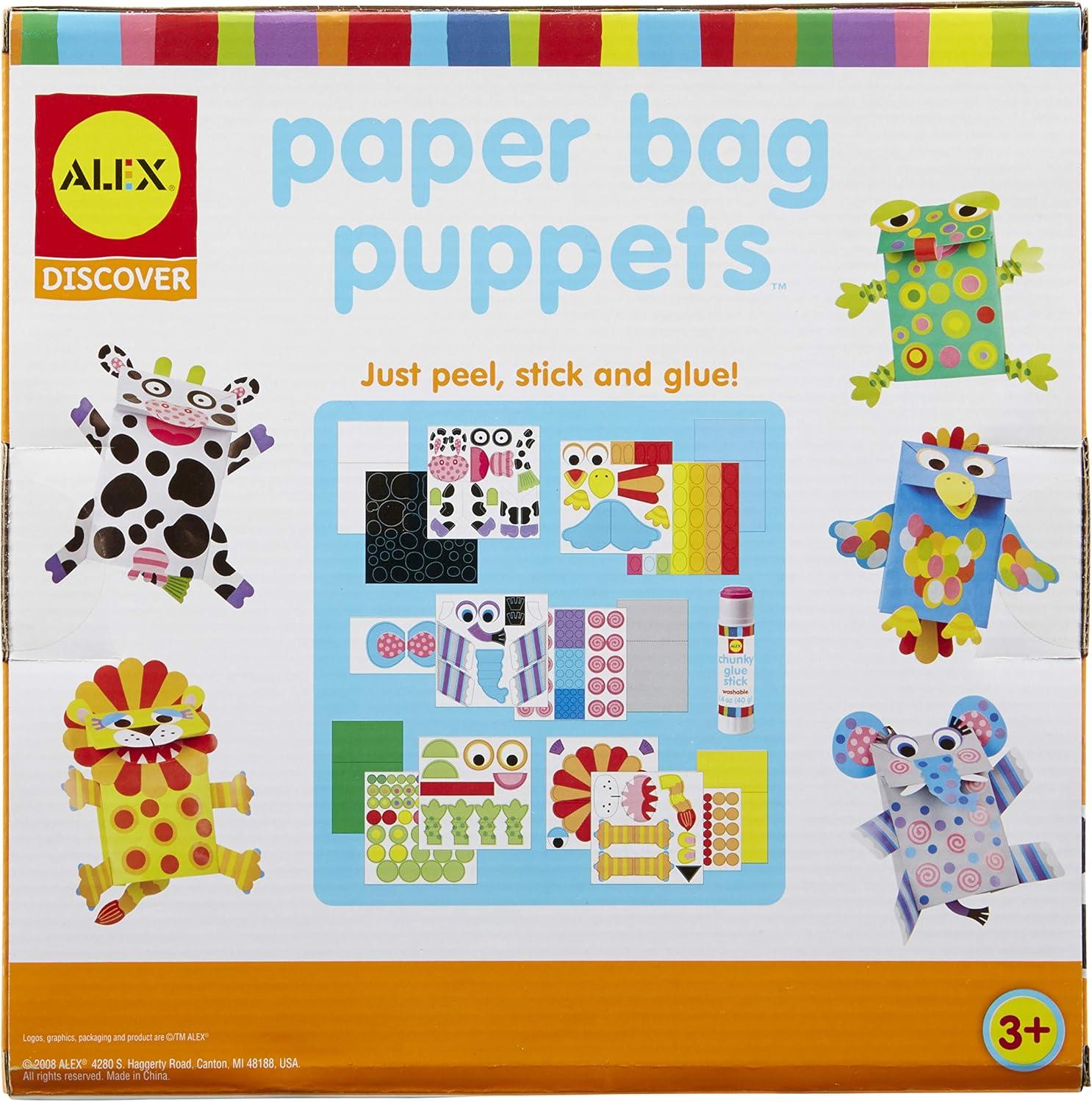 ALEX Toys Little Hands Paper Bag Puppets