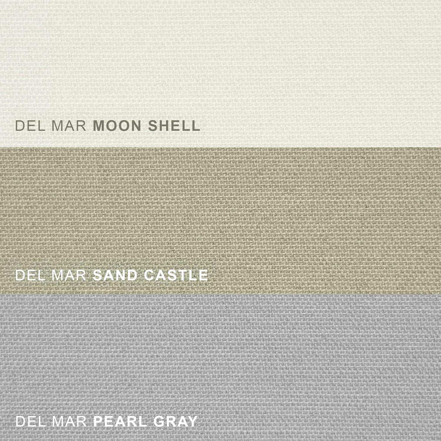 27"x64" Chicology Blackout Roman Shade Pearl Gray