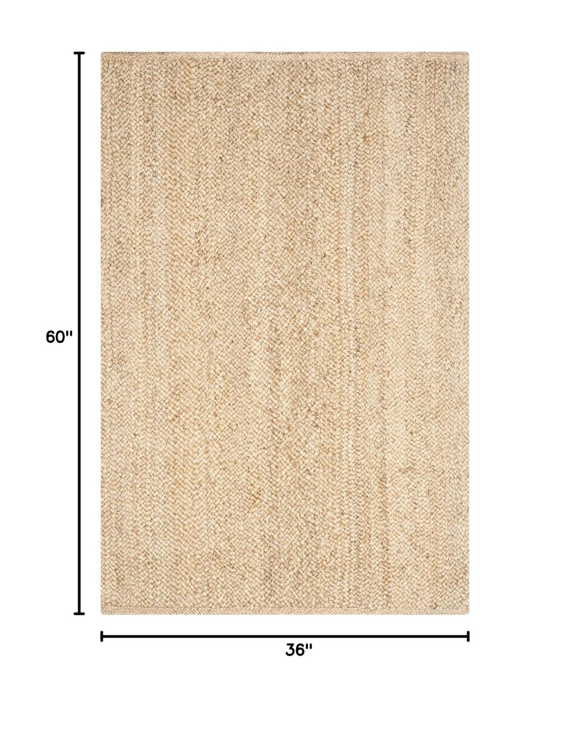 Natural Fiber NF461 Hand Woven Area Rug - Natural - 3'x5' - Safavieh.