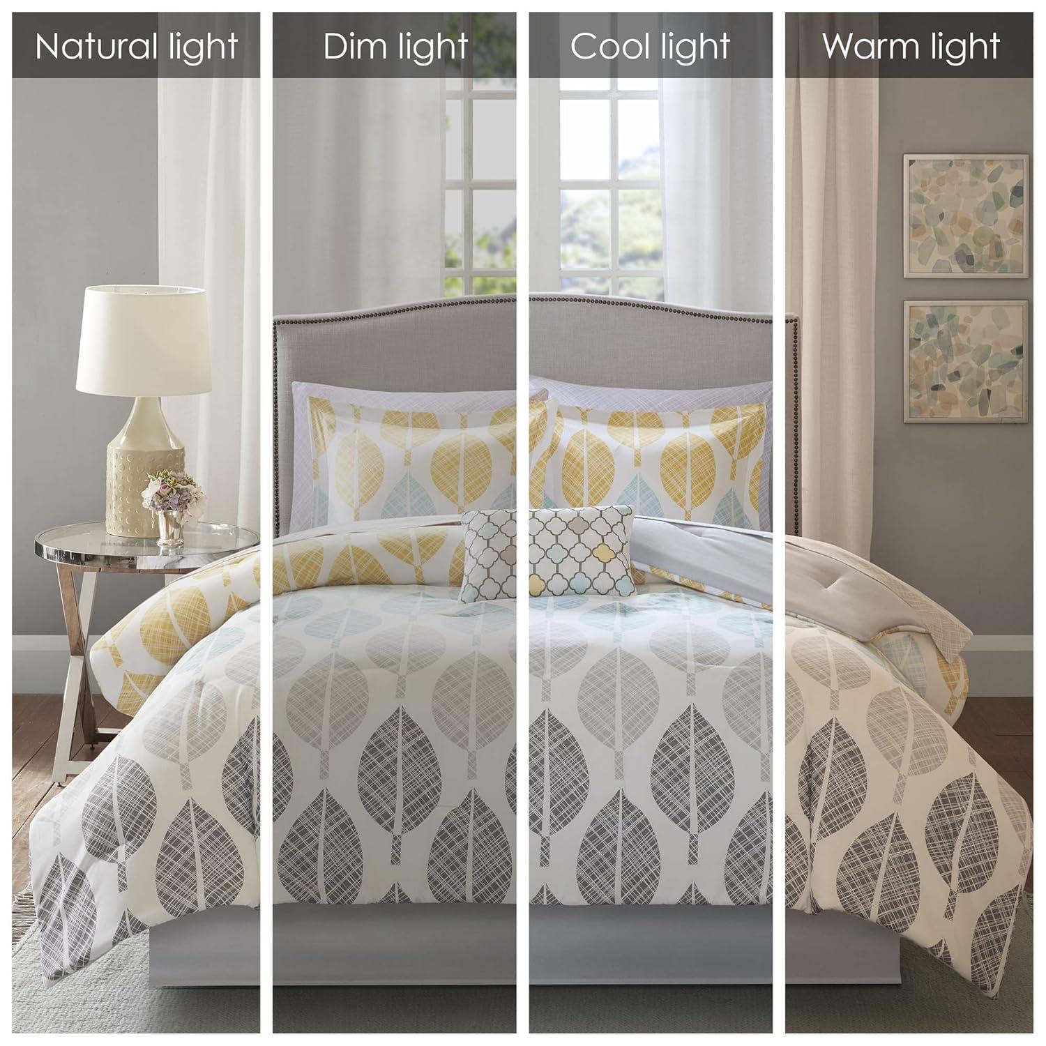 Madison Park Essentials Central Park Modern & Contemporary Comforter Set with Cotton Bed Sheets & Reviews | Wayfair