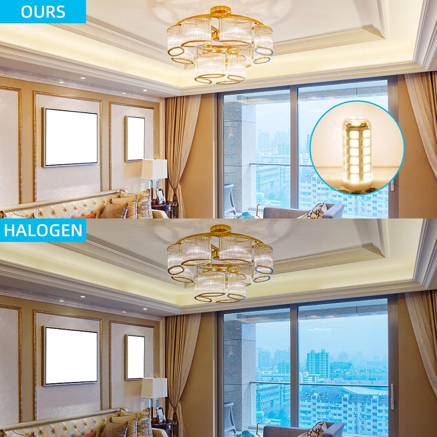 G4 LED Bulb 120V Bi-Pin Base, 3W Soft Warm White 3000K, Replaces 30W-35W Halogen for Under Cabinet, Ceiling, Wall, and Puck Lights