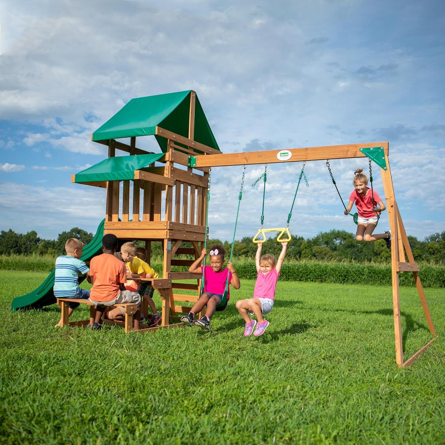 Backyard Discovery Belmont Swing Set