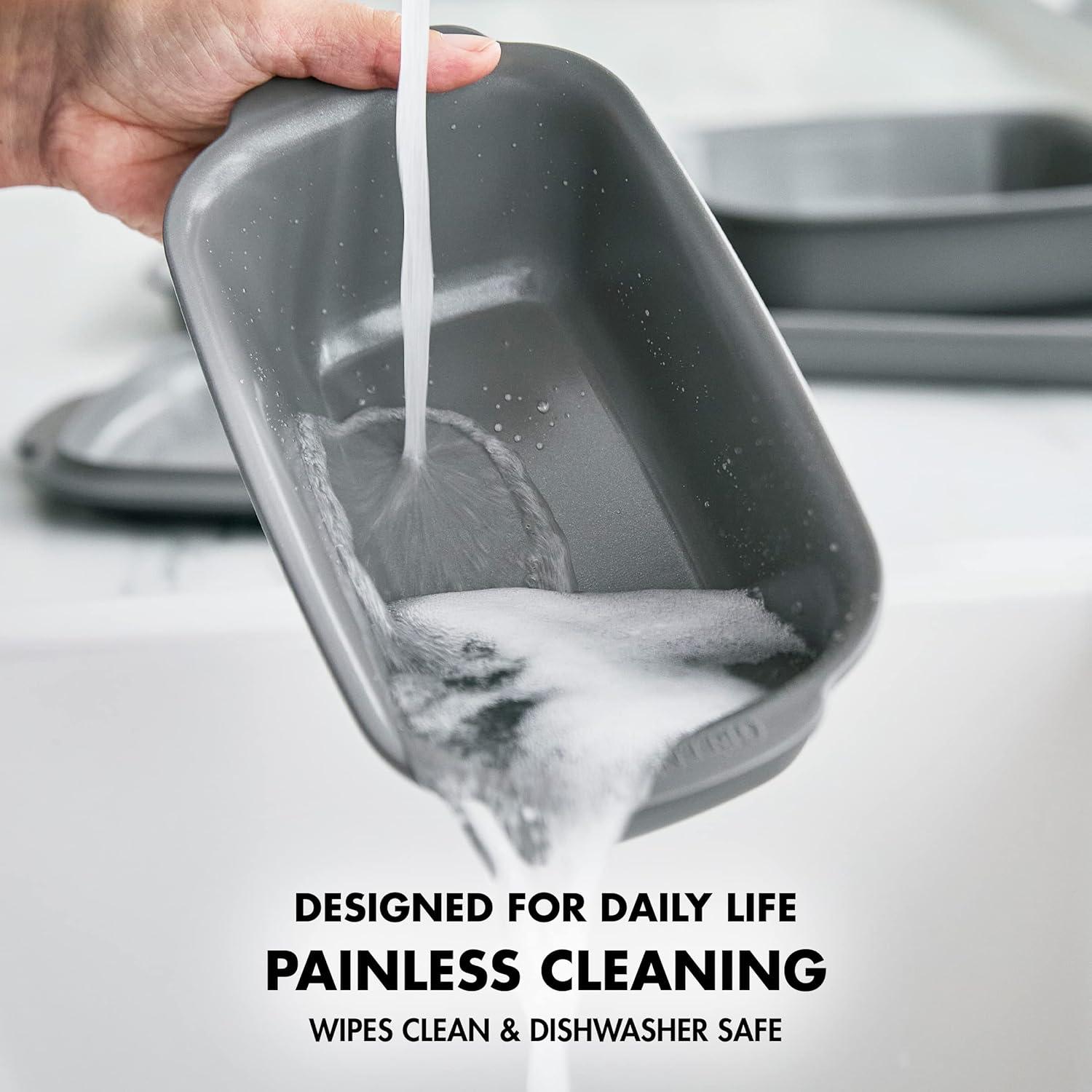 GreenPan Elite Ovenware Dark Grey Loaf Pan