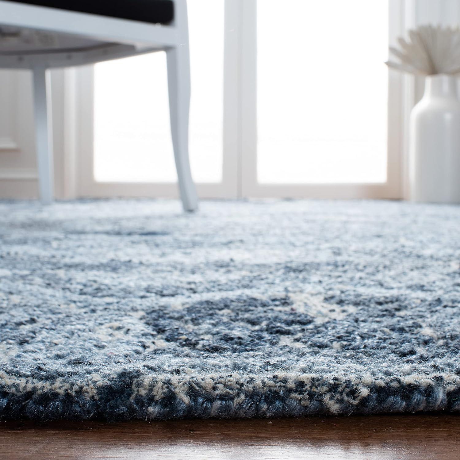 SAFAVIEH Marquee Georgiana Floral Area Rug, Blue/Grey, 5' x 8'