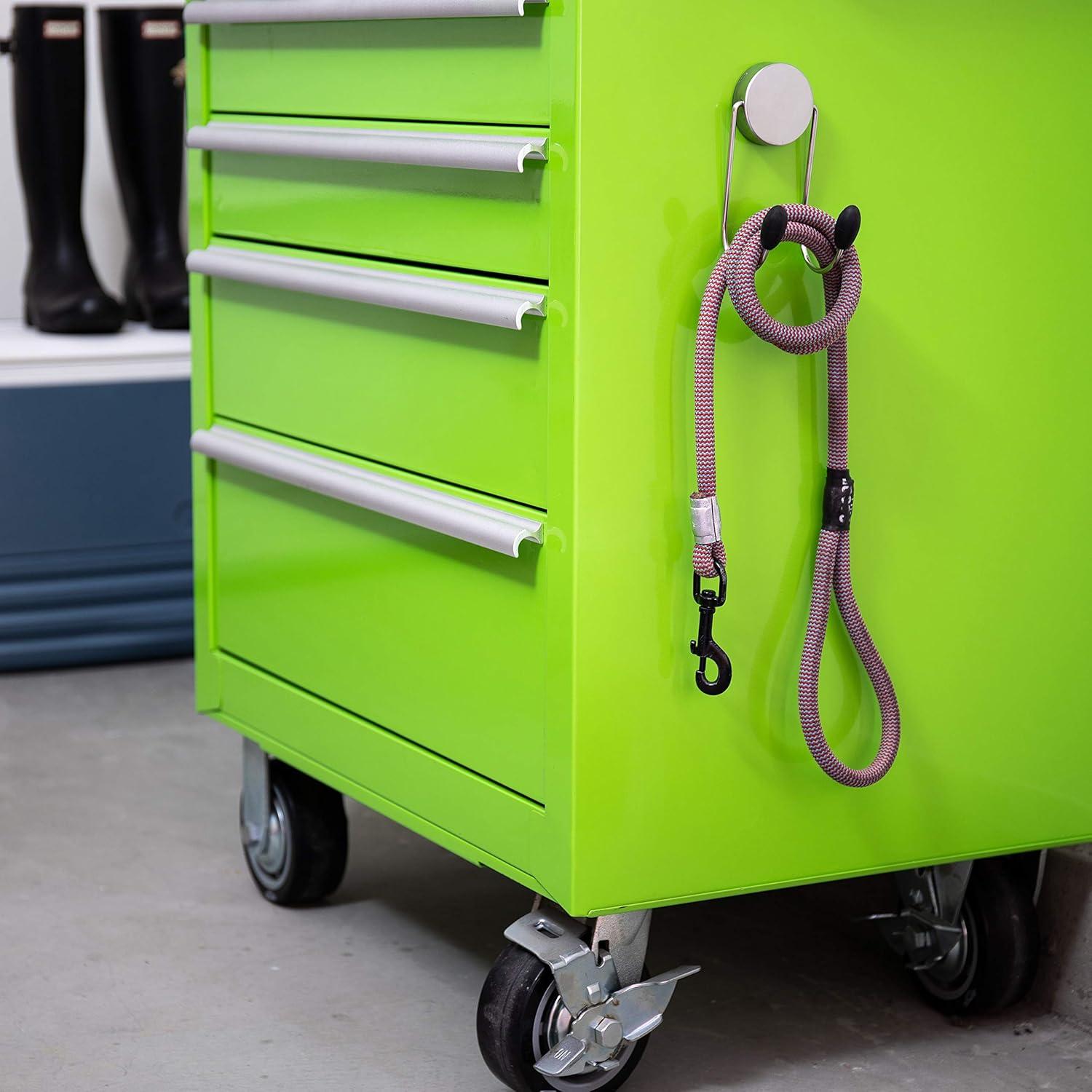 Stainless Steel Magnetic Wall Mounted Hook Rack