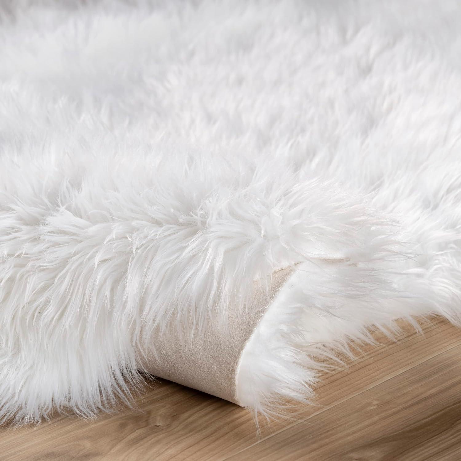 Nuloom Tianna Faux Sheepskin Shag Indoor Area Rug