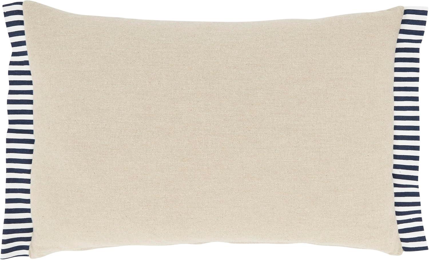 Saro Naviguer Collection Cotton Pillow Cover