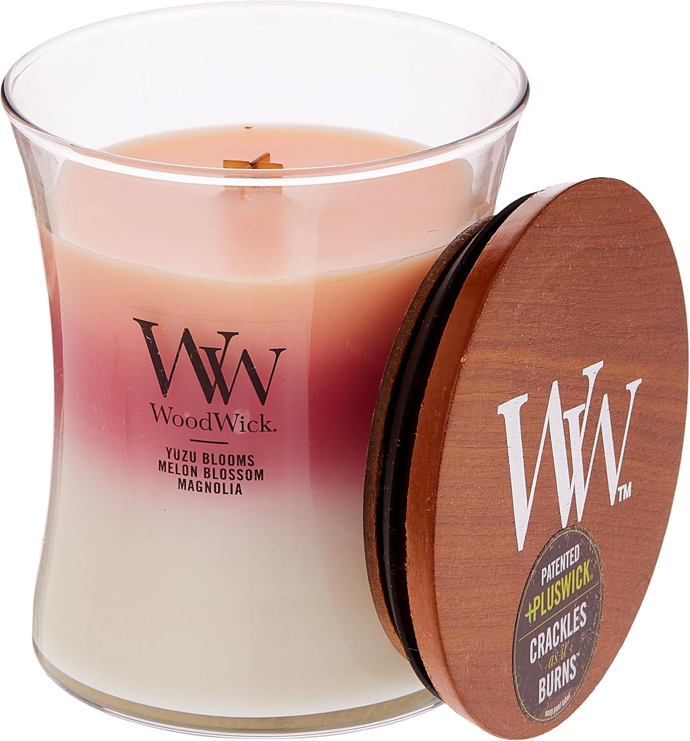 Woodwick Candles Blooming Orchard Trilogy Medium Scented Candle