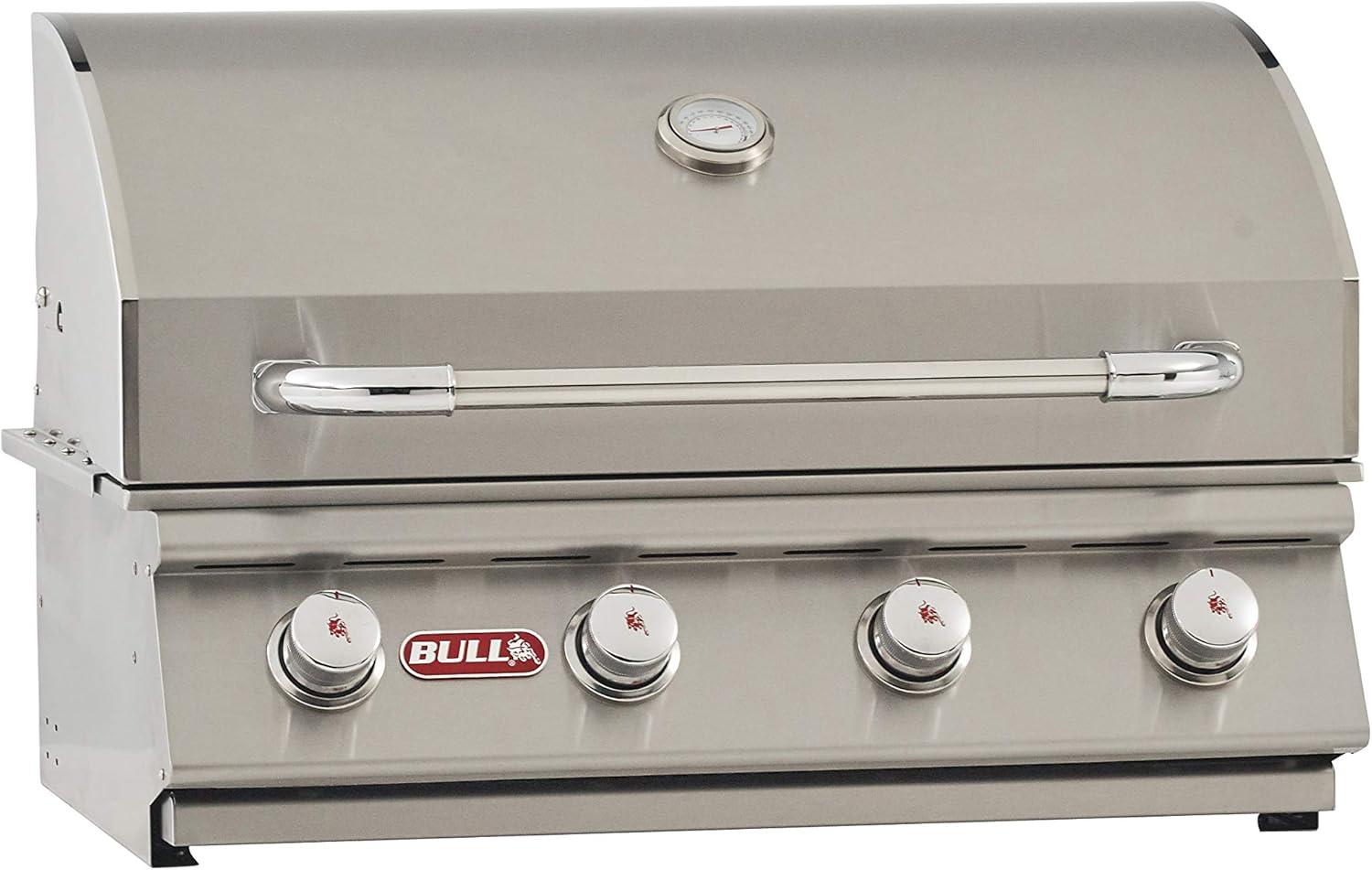 Bull Outdoor Products Natural Gas Outlaw Drop-In Steel Barbecue BBQ Grill Head