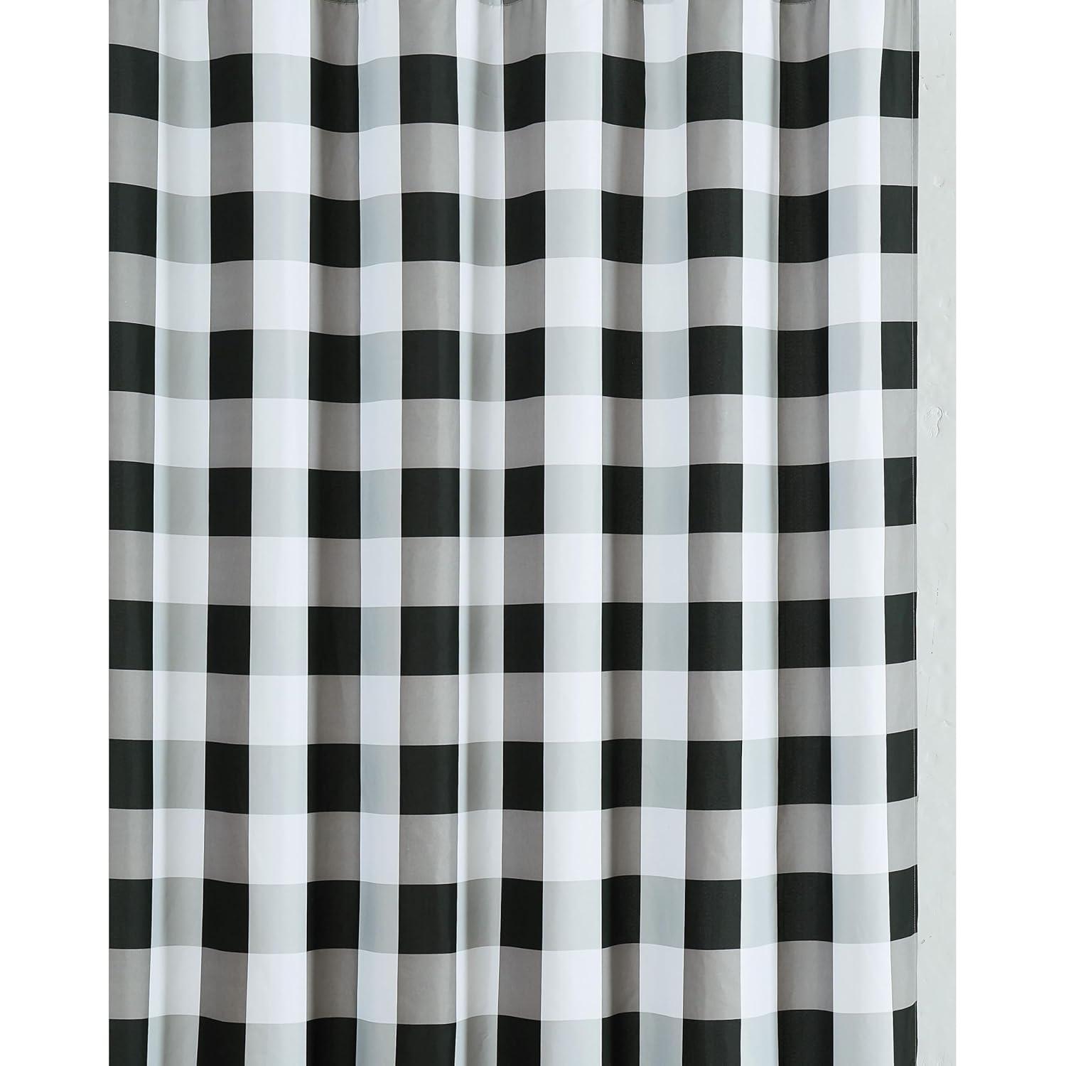 Truly Soft Plaid Shower Curtain