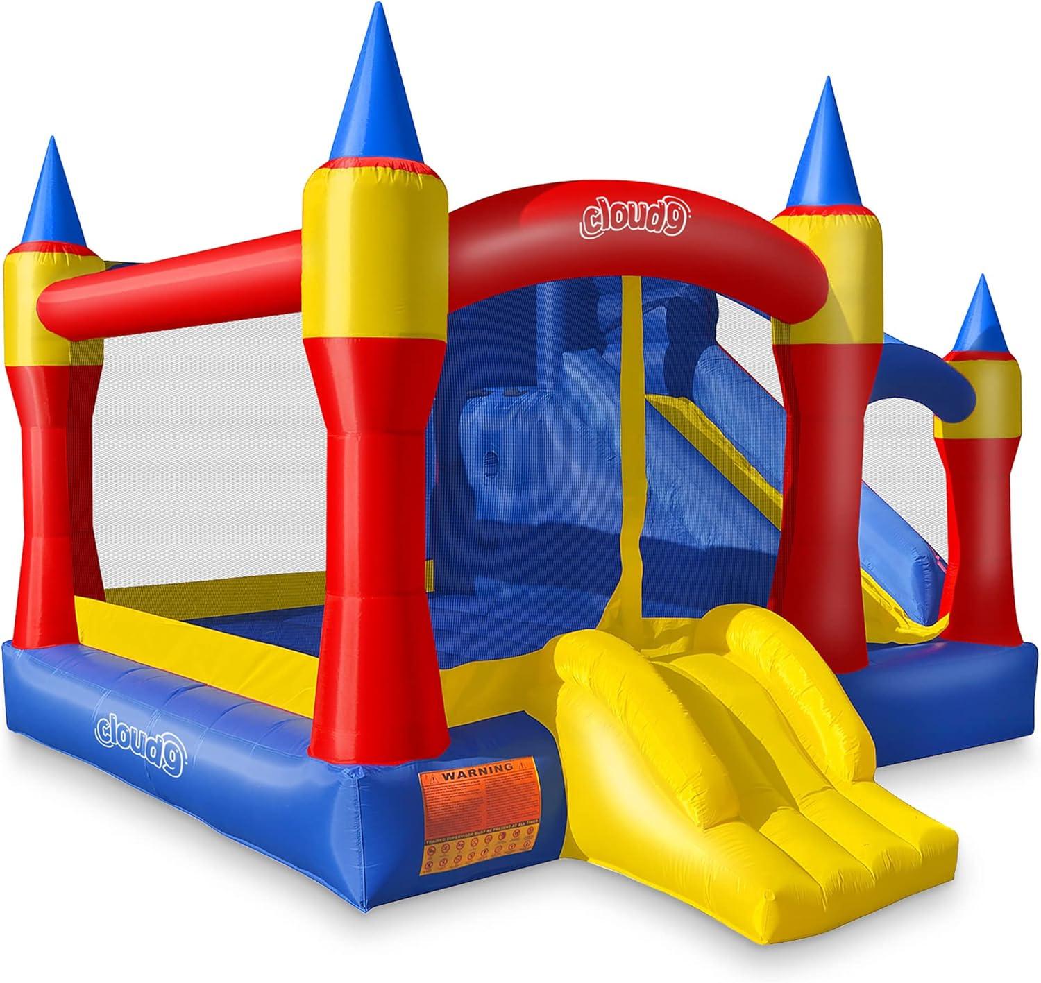 Cloud 9 Royal Slide Bounce House - Inflatable Bouncer