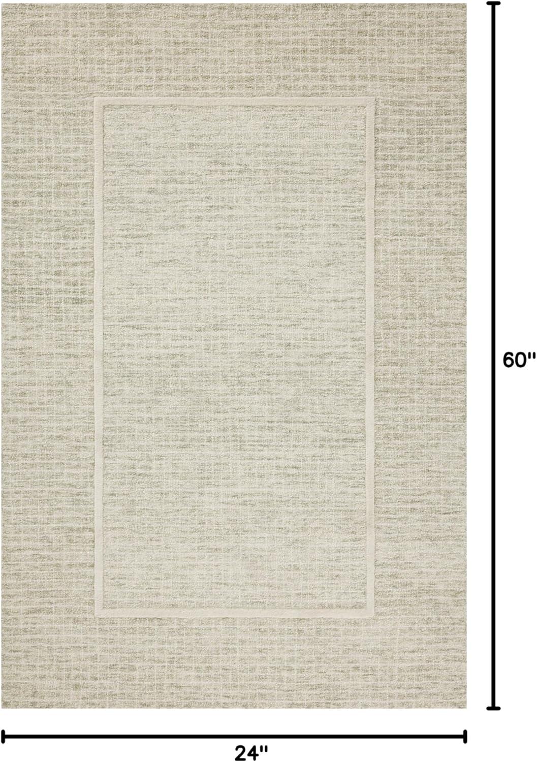 Chris Loves Julia x Loloi Briggs Sage / Ivory Area Rug