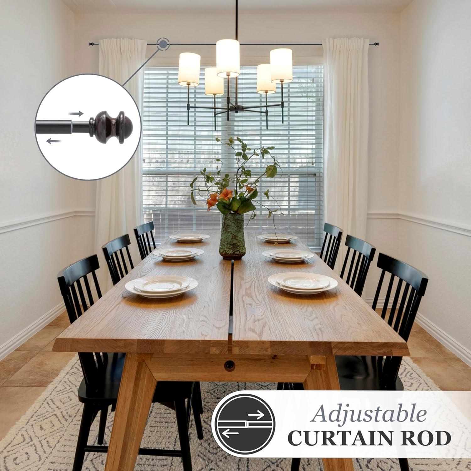 Kenney Berkley Kenney Kendall 5/8" Standard Decorative Window Curtain Rod