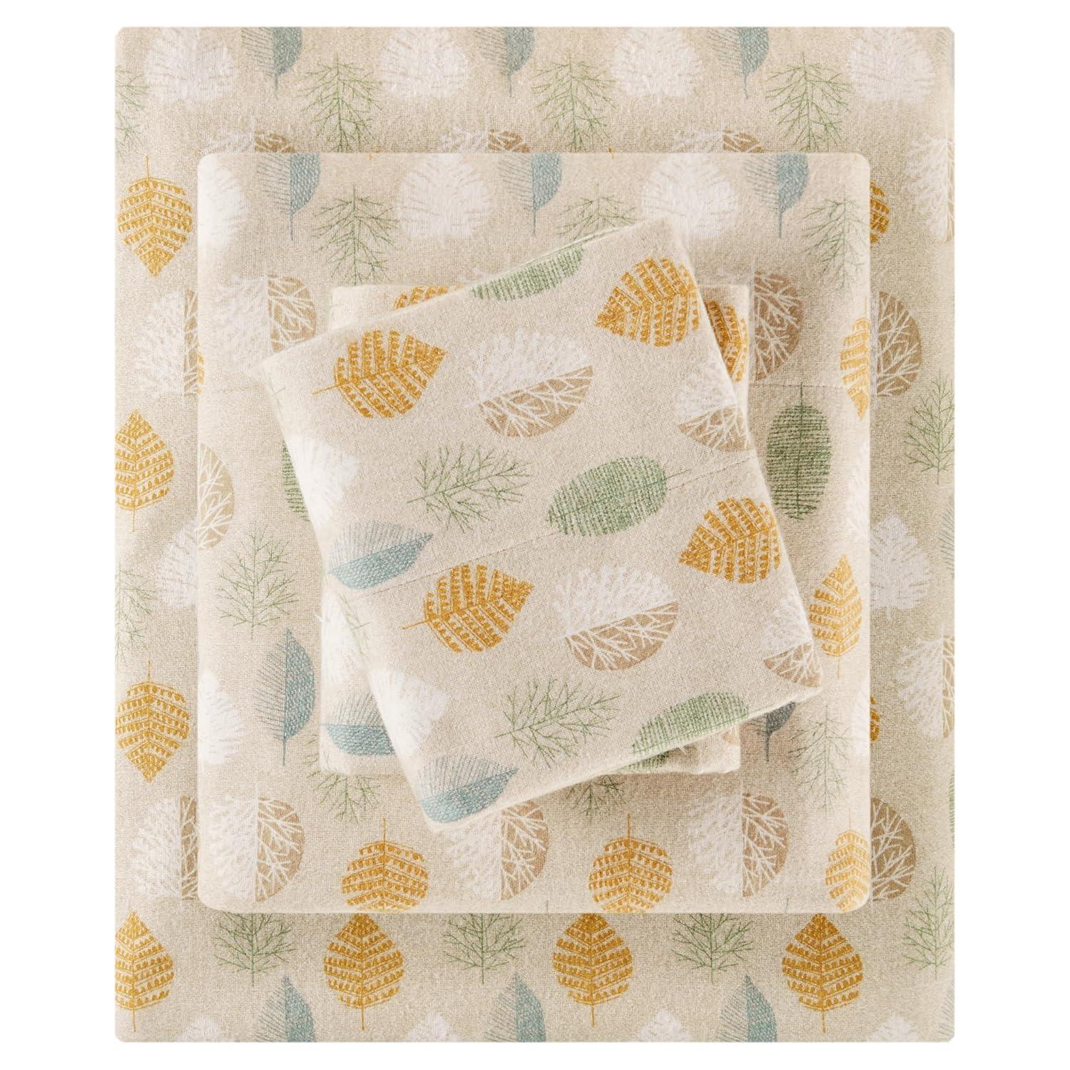 True North by Sleep Philosophy Cozy Flannel 100% Cotton Sheet Set
