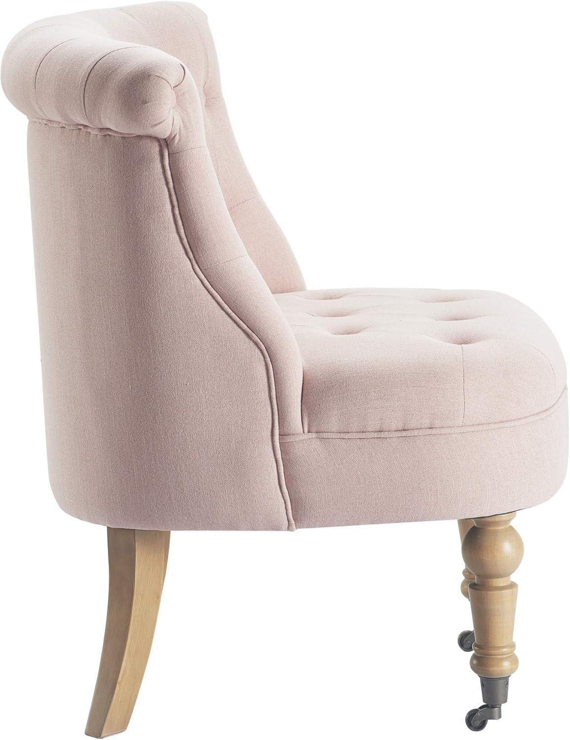 Elmhurst Tufted Accent Chair Blush Pink - Finch