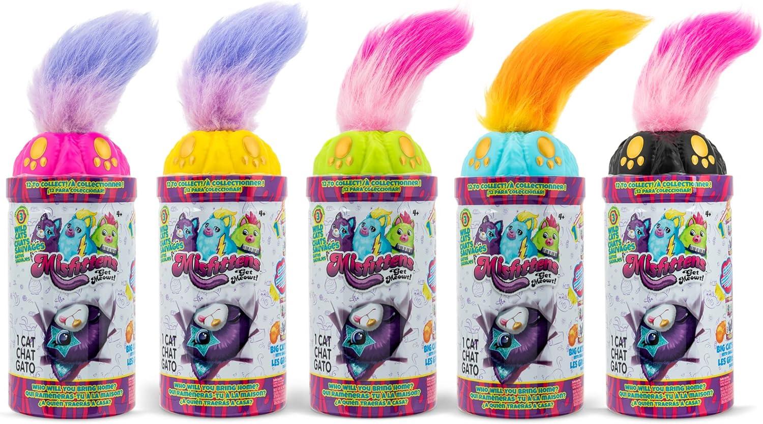 Misfittens Assortment - Novelty Cat Plush - Walmart Exclusive Character