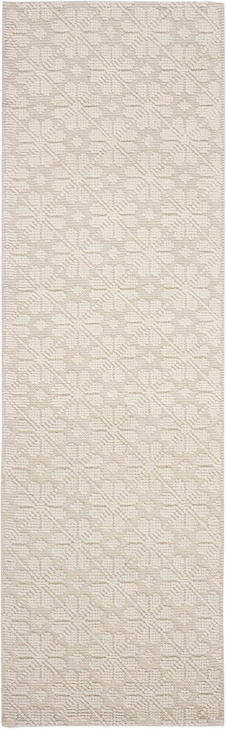 Vermont VRM303 Hand Woven Runner Rug - Ivory - 2'3"x6' - Safavieh.