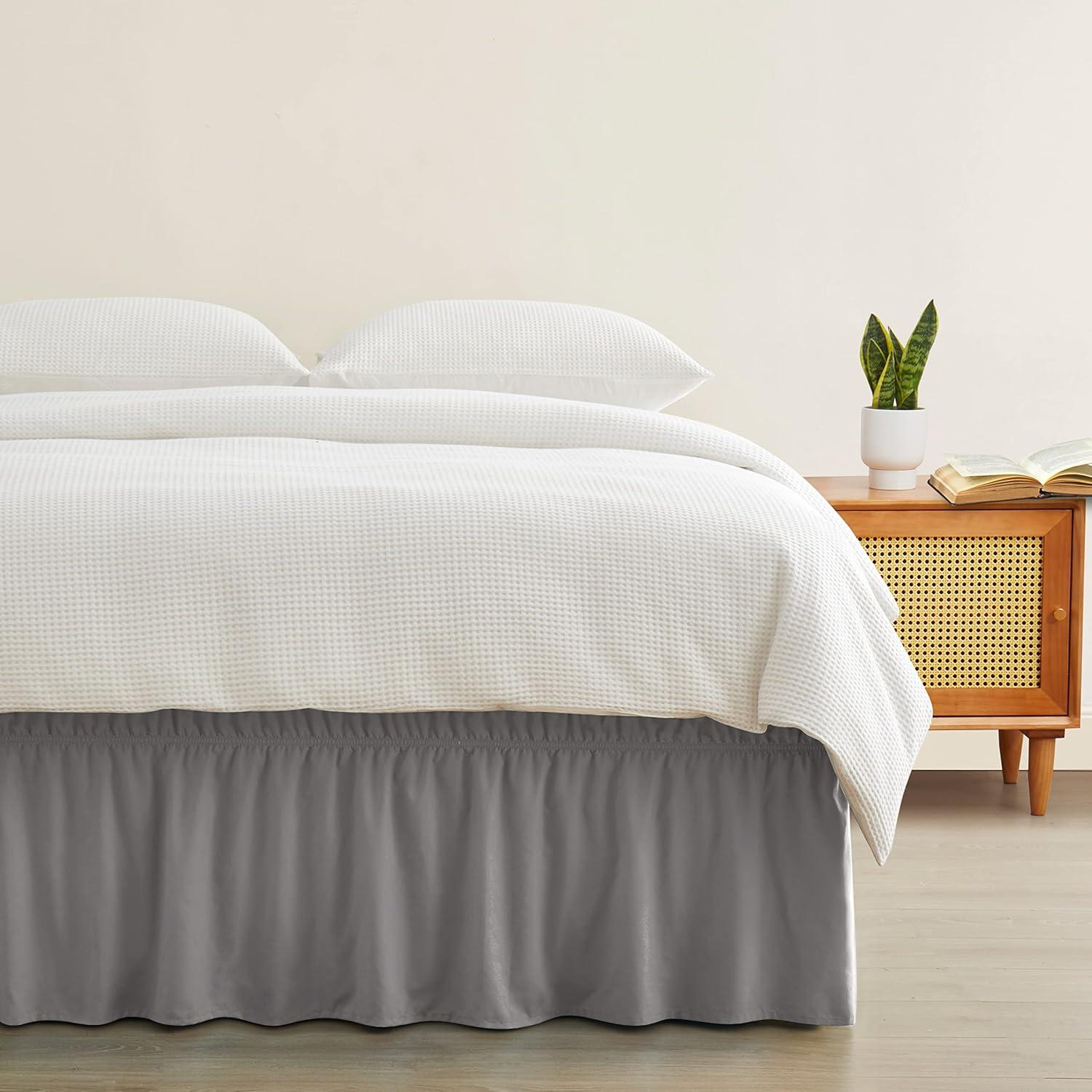 Ruffled Wrap Around Bed Skirt