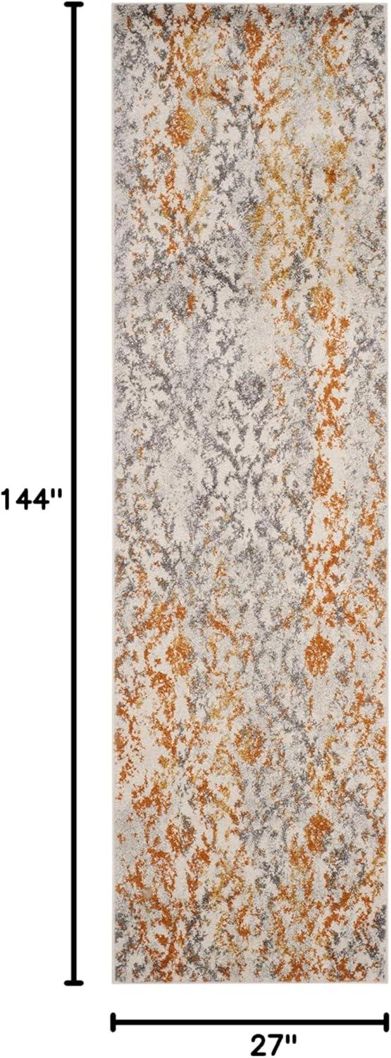 Christa Gray/Orange Rug