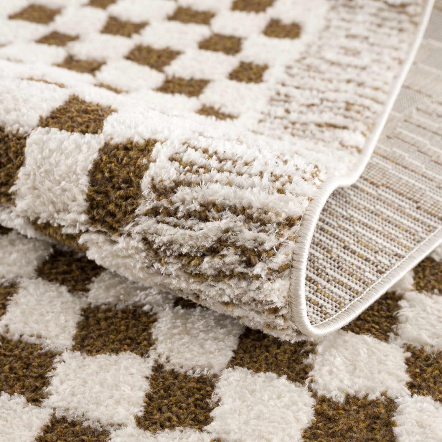 Hauteloom Rectangle Area Rug   Cream