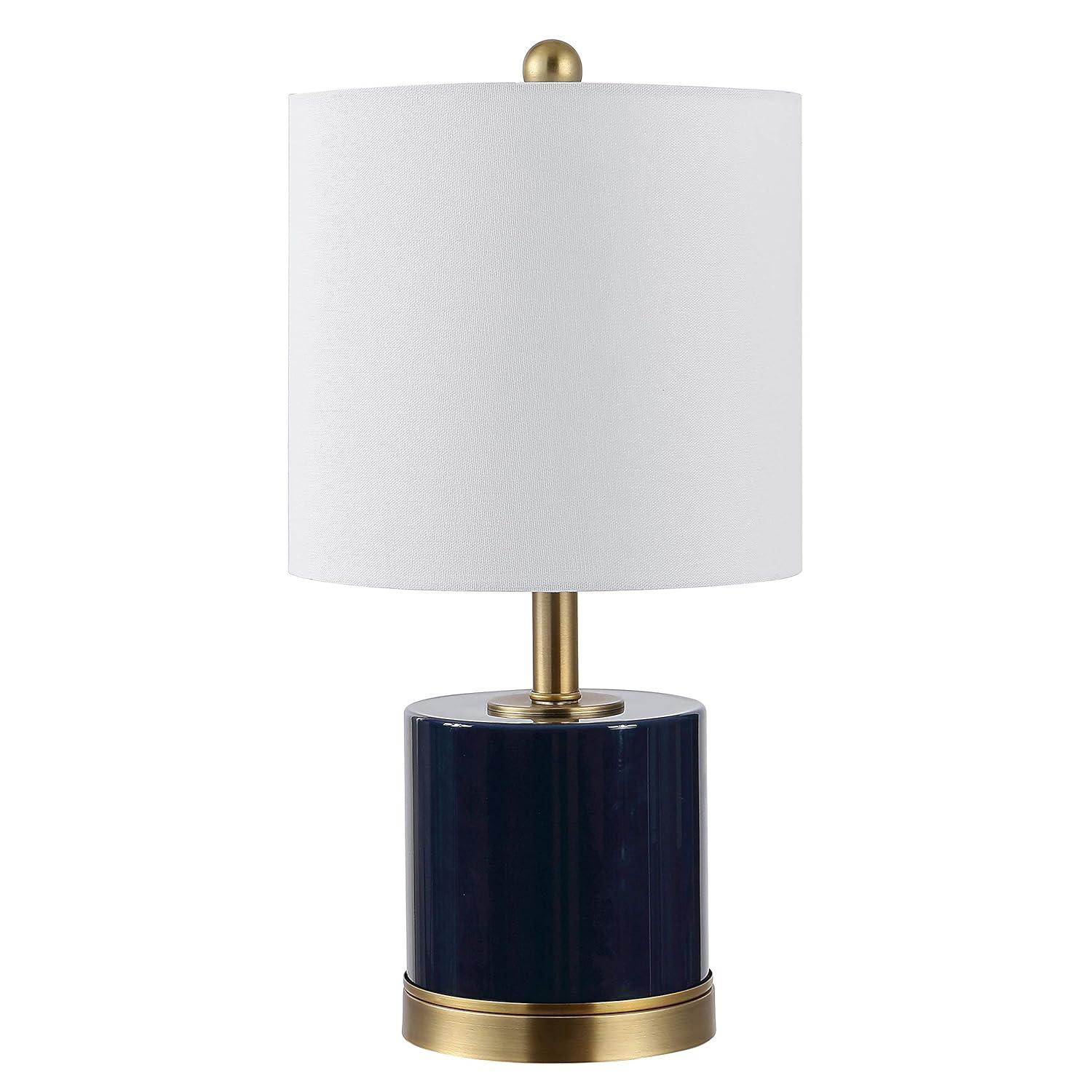 Jayce Table Lamp (Set of 2) - 20.5 Inch Height - TBL4309 - Navy Blue - Safavieh