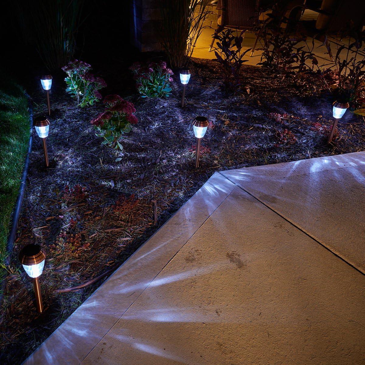 Smart Solar  Charleston Solar Path Lights - Copper