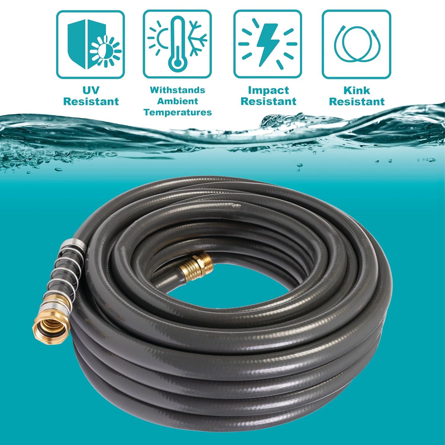 Gilmour 874501-1001 Flexogen Super Duty Garden Hose, 5/8" x 50'