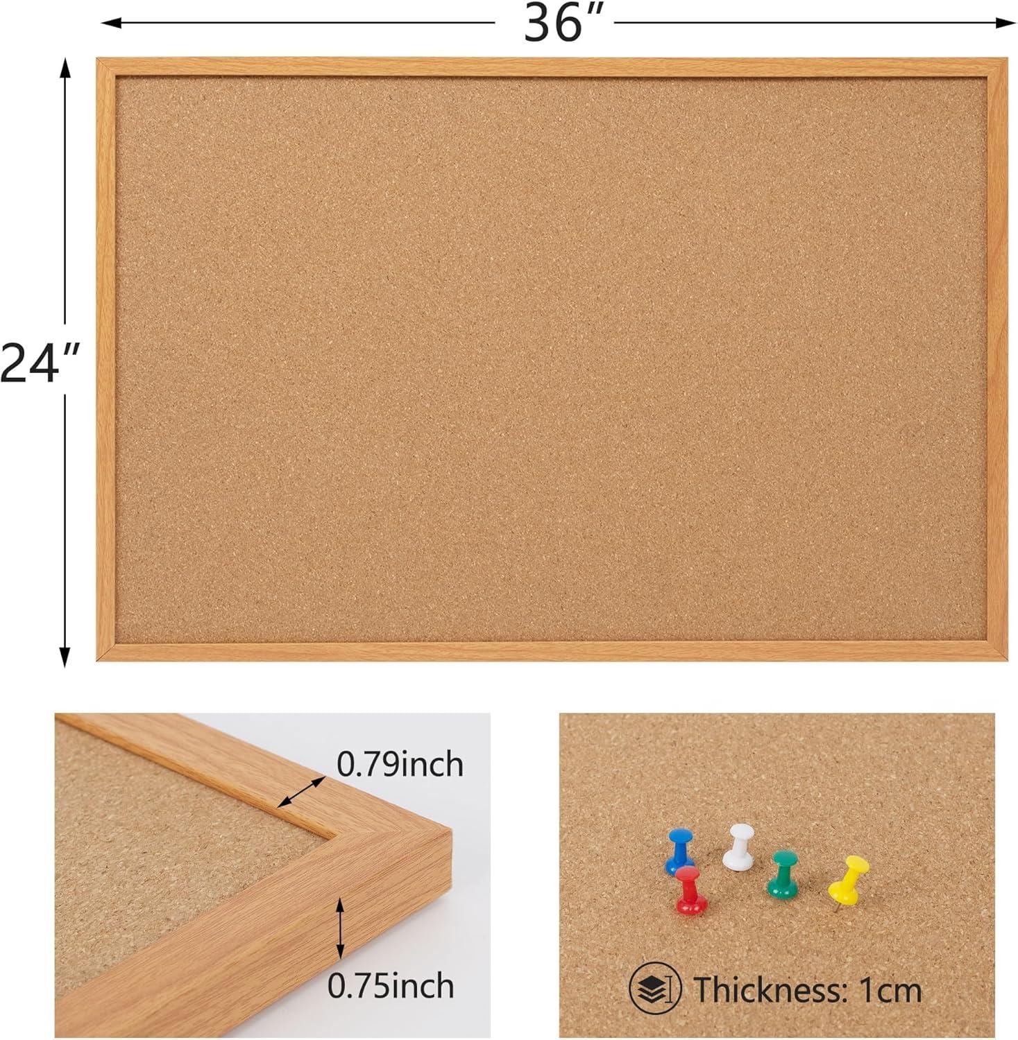 Wall Cork Bulletin Board